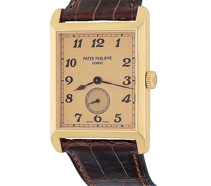 Die Patek Philippe Gondolo 5109J replica uhr zeichnet sich durch eine solide lineare Geometrie und ein kühnes Design aus